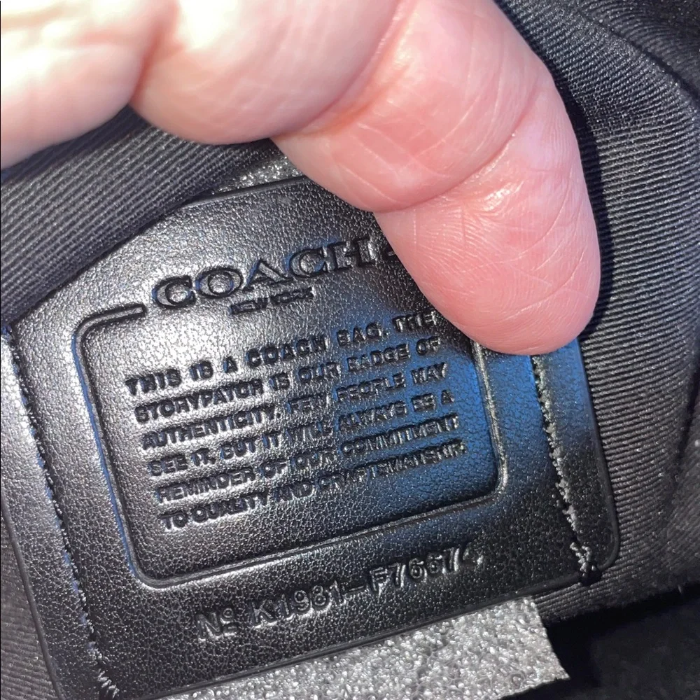 Coach Brown and Black Signature Dome Crossbody Handbag and Wallet - Picture 13 of 16